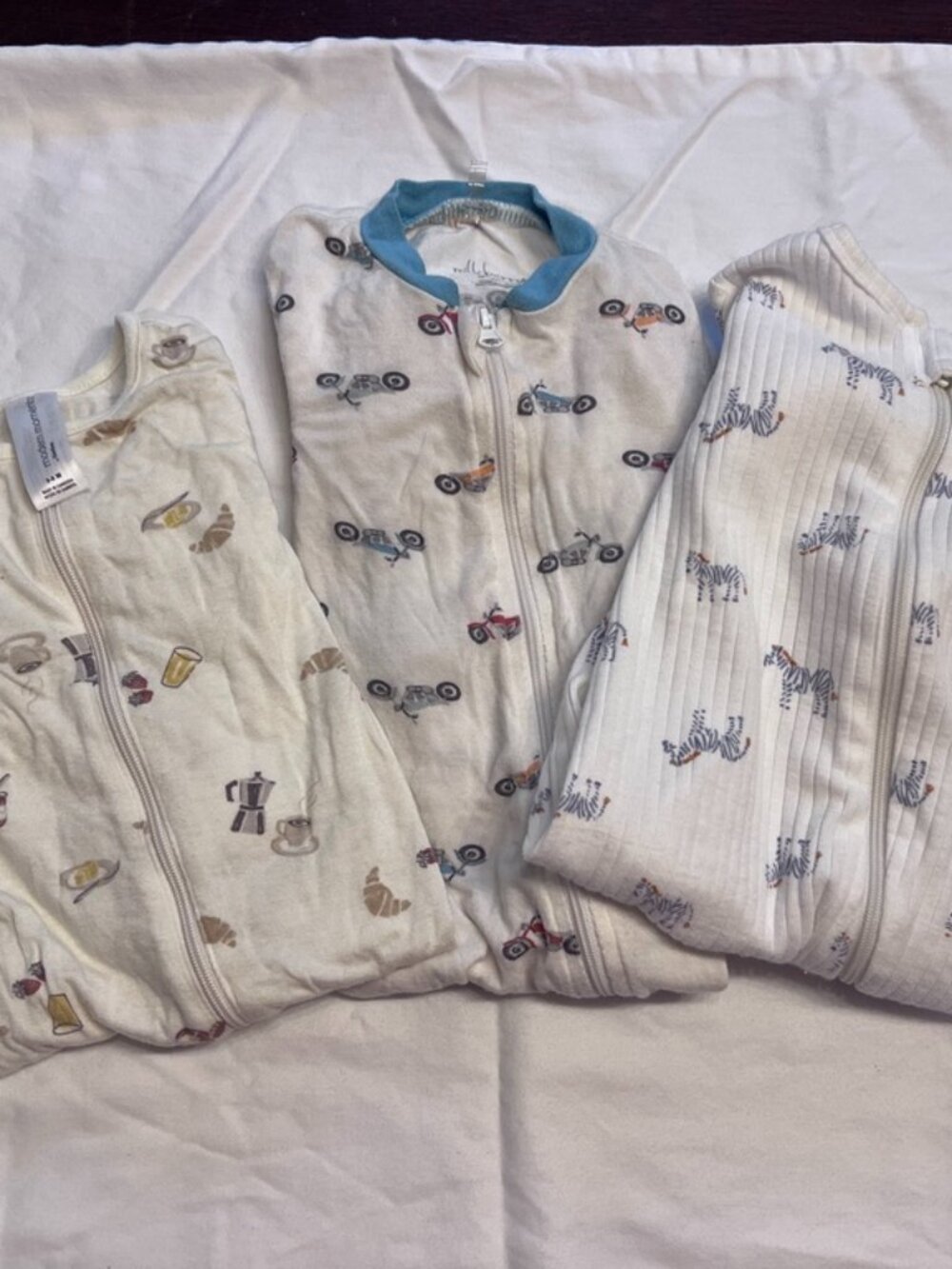 Bundle of 3 Baby Sleepers | Modern Moments, Milkberry, Carter's | Size 3-6 month